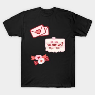 Valentine's Day 2023 Pack of 3 Be Mine T-Shirt